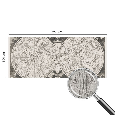 Premium wall mural for bedroom Star map