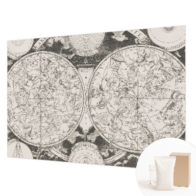 Premium wall mural for bedroom Star map