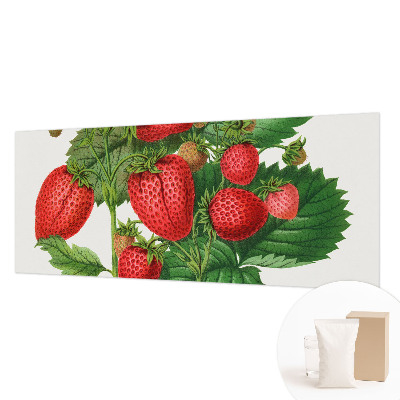 Wall mural for living room with a summer fruits motif