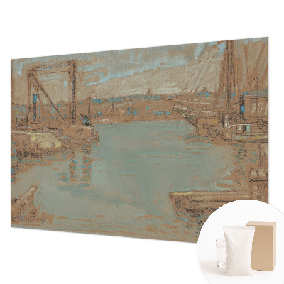 Large wall mural wallpaper Port views