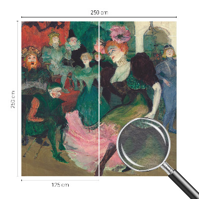 Modern wall mural Ballroom dancing