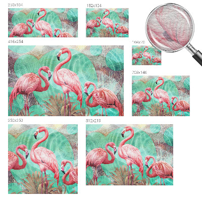 High quality wall mural wallpaper Exotic birds