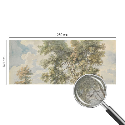 Photo wallpaper with a romantic nature motif