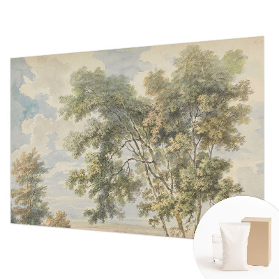 Photo wallpaper with a romantic nature motif