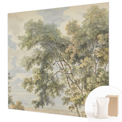 Photo wallpaper with a romantic nature motif
