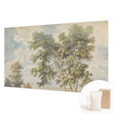 Photo wallpaper with a romantic nature motif