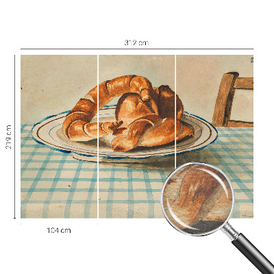 Wall mural Kitchen baked goods