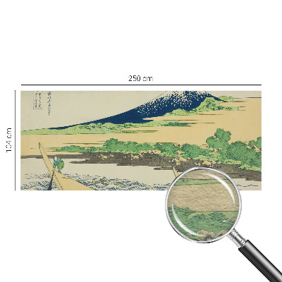 Bedroom wall mural wallpaper with a mountain panorama design