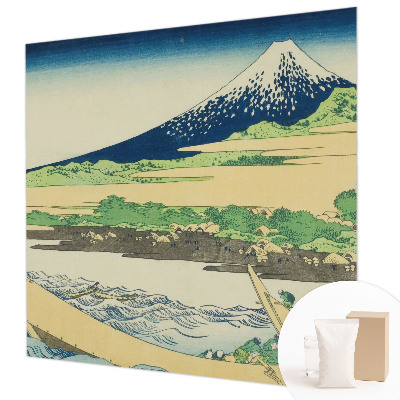 Bedroom wall mural wallpaper with a mountain panorama design