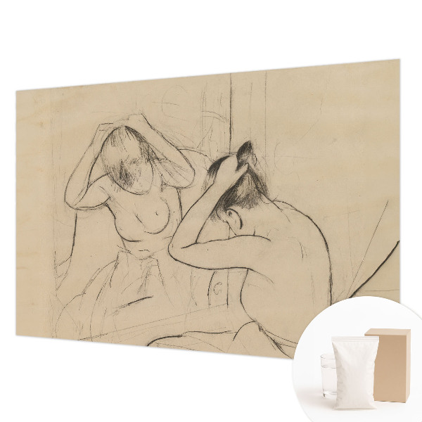 Large wallpaper mural with an artistic elegant design