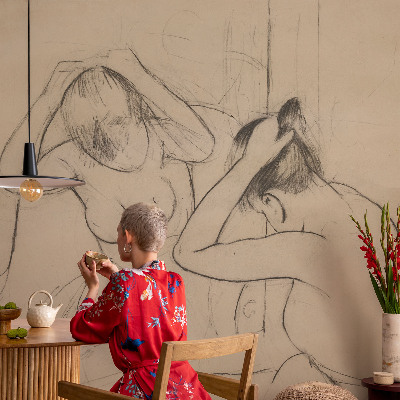 Large wallpaper mural Artistic elegance