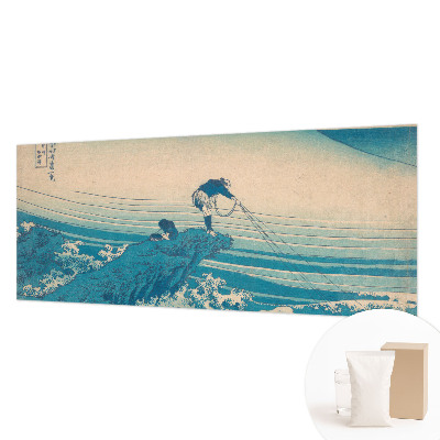 Non-woven wall mural with a sea scene