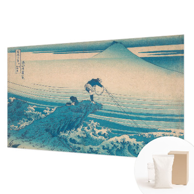 Non-woven wall mural with a sea scene