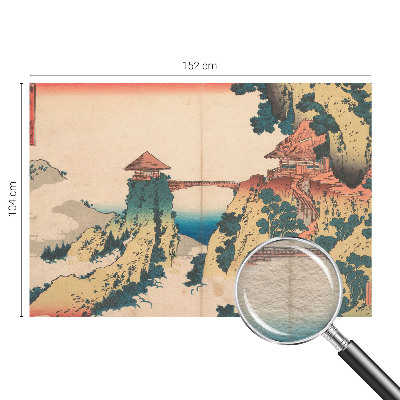 Wall mural featuring a picturesque landscape