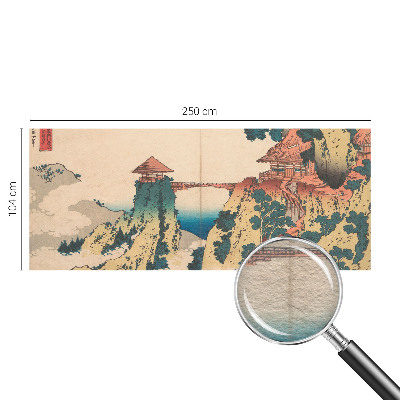 Wall mural featuring a picturesque landscape