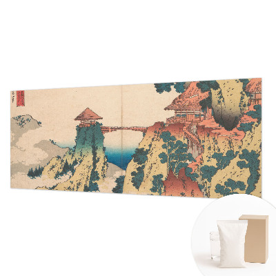 Wall mural featuring a picturesque landscape