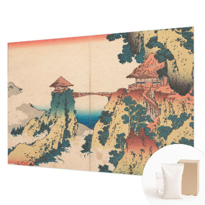 Wall mural featuring a picturesque landscape