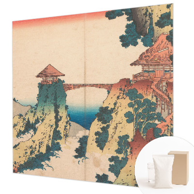 Wall mural featuring a picturesque landscape