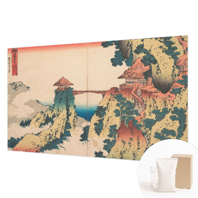 Wall mural featuring a picturesque landscape
