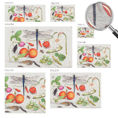 Wallpaper mural Nature illustration