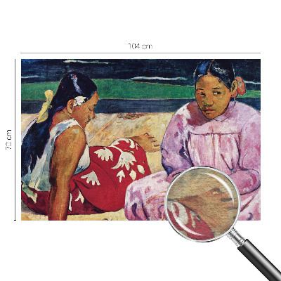 Modern wall mural Beach scene