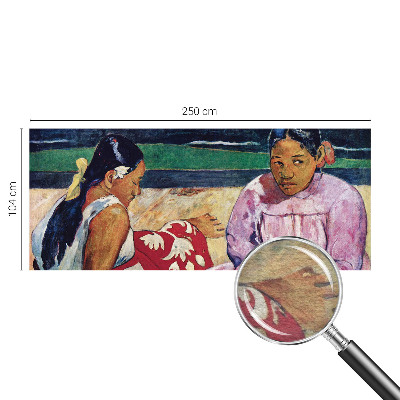 Modern wall mural Beach scene