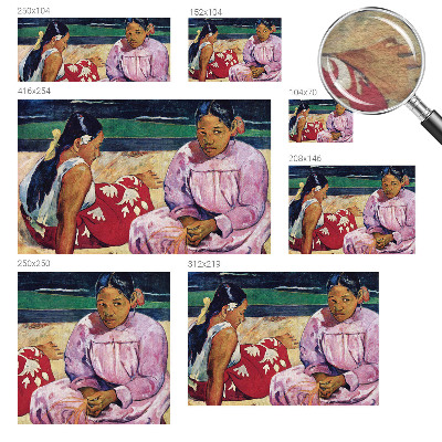 Modern wall mural Beach scene