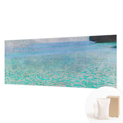 Premium wall mural featuring a turquoise water design for the bedroom