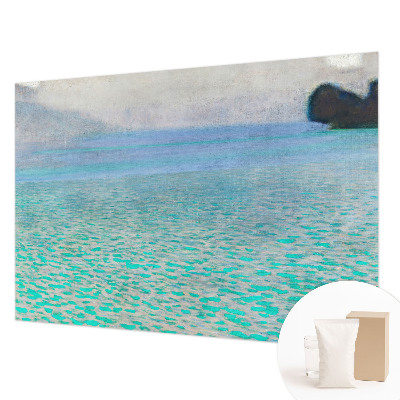 Premium wall mural featuring a turquoise water design for the bedroom