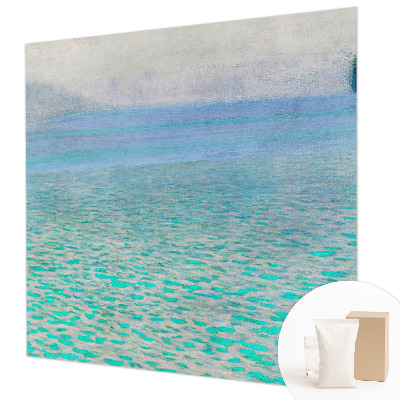 Premium wall mural featuring a turquoise water design for the bedroom