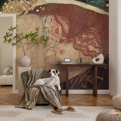 High quality wall mural wallpaper depicting a sensual act