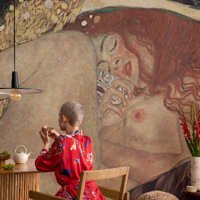 High quality wall mural wallpaper depicting a sensual act