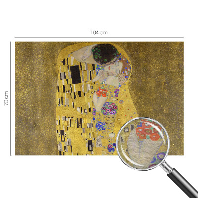 Premium photo wallpaper featuring an Art Nouveau couple design