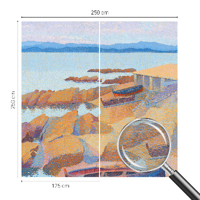 Photo wall mural with sea views