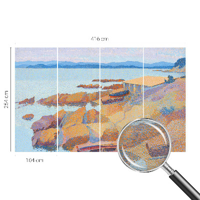 Photo wall mural with sea views