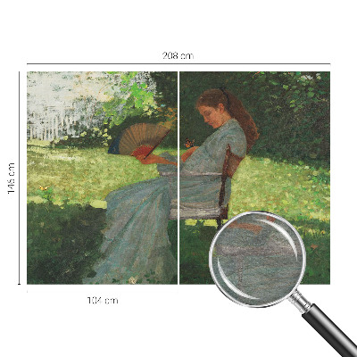 Modern wall mural for living room Summer Harmony