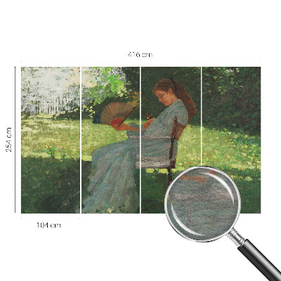 Modern wall mural for living room Summer Harmony