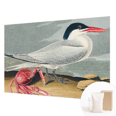 Non-woven wall mural featuring a sea scenery design