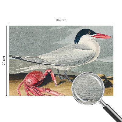 Non-woven wall mural featuring a sea scenery design