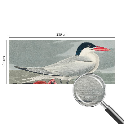 Non-woven wall mural featuring a sea scenery design