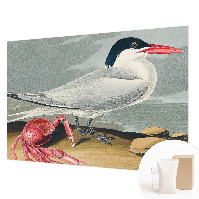 Non-woven wall mural featuring a sea scenery design