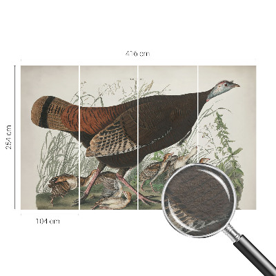 Decorative wall mural for living room Natural harmony