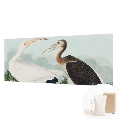 Non-woven photo wallpaper with a couple of birds