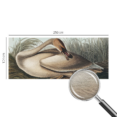 Photo wallpaper with a natural bird motif