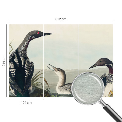 Wall mural for bedroom Birds over the water