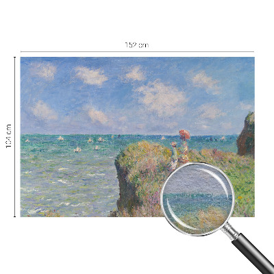 Custom size wall mural featuring a peaceful landscape