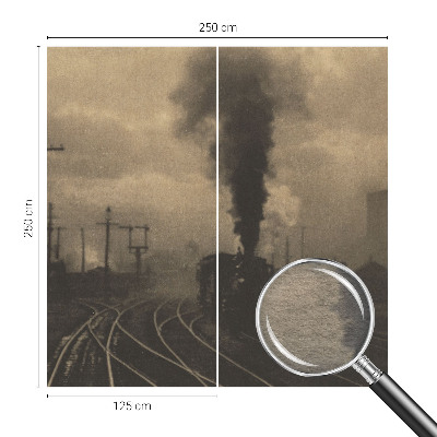 Modern wall mural for bedroom Industrial landscape