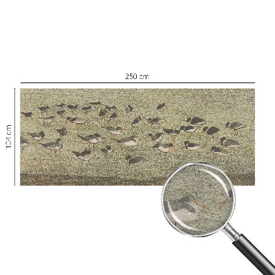High quality photo wallpaper with a peaceful bird motif