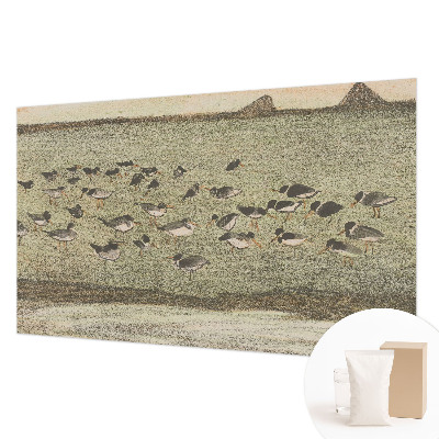 High quality photo wallpaper with a peaceful bird motif