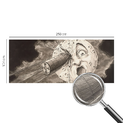 Wall mural Cosmic collision